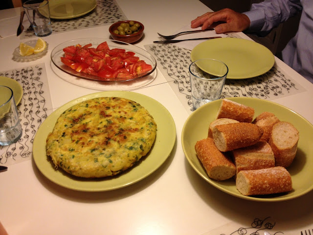 La Olla Vegetariana Cena con papá y mamá pá chuparse... los dedos.